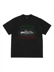 Футболка с принтом Alcatraz Corteiz, черный