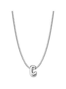 Glanzstücke München Серебряное колье в виде буквы С
