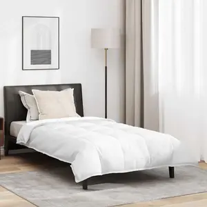 Одеяло с подушкой, 2 шт., белое, 155 x 200 см, пуховое - Duvets 3376341 vidaXL