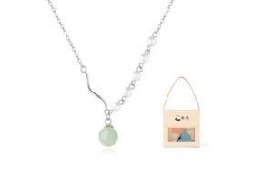 Женское ожерелье SHEEHHYY, серебро