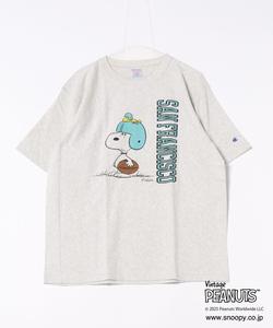 Футболка с коротким рукавом, коллаборация с PEANUTS Champion, белый