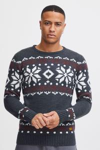 Пуловер !SOLID Strick, синий