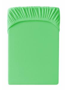 Cats Collection Простыня на резинке из высококачественного трикотажа, яблочно-зеленого цвета