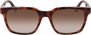 Lacoste мужские прямоугольные солнцезащитные очки L6028s, Havana