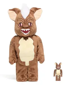 Набор фигурок be@rbrick stripe & costume 100% + 400% из коллаборации с gremlins, 28 см, Medicom Toy, коричневый