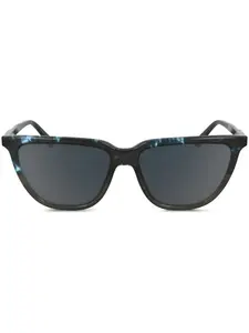 Солнцезащитные очки в квадратной оправе Calvin Klein, синий