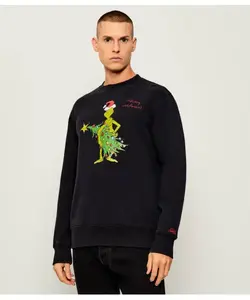Толстовка Soho n Saint Barth x the Grinch Regular fit St.Barth, черный