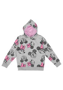 Толстовка United Labels Disney Minnie Mouse Hoodie Kapuzenpullover, серый