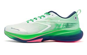 Кроссовки мужские Jordan Fast 2.0 Strong Wind Blowing низкие белые зеленые сливовые QIAODAN