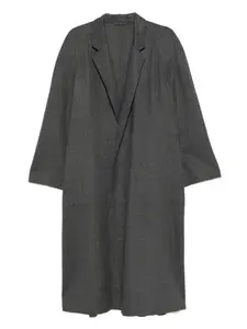 Шерстяное пальто Carven, серый