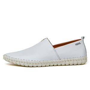 PEHL Мужские повседневные кеды низкие белые, цвет White