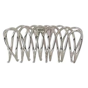 Резинка для волос olive metall haarklammer Soho, silber, количество 1 шт.