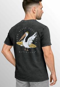 Футболка Neverless Print T-shirt, Schwarz/Anthracite