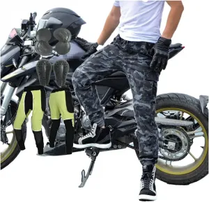 Мотоциклетные брюки на все сезоны для мужчин и женщин, джинсы для мотокросса, джинсовая ткань с подкладкой из арамидного волокна, сертифицированы по стандарту CE, 4 защитные накладки, Natural