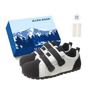 Низкие повседневные туфли с противоскользящим и износостойким покрытием для женщин Fawn Miri, Beige Black-Exclusive Shoe Box-Includes Socks