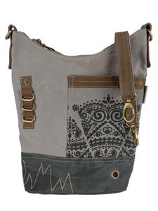 Сумка через плечо Sunsa, серый