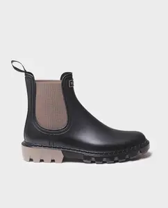 Женские резиновые сапожки с эластичными вставками Toni Pons, черный