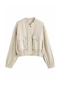 Куртка-бомбер Next, бежевый