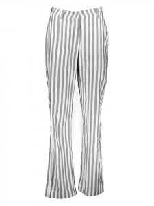 Тканевые брюки NÜMPH, цвет grau/weiß