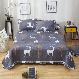 A1DFDFGOQSFG Плед-покрывало в стиле пэчворк с наволочками, 100% хлопок