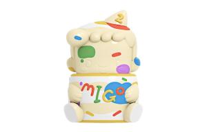 POP MART MIGO Graffiti Cake Accompaniment Trendy Figures