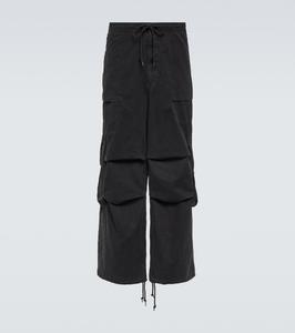 Брюки карго из хлопковой парусины Entire Studios, черный