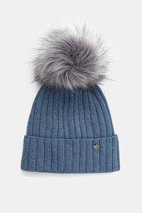 Шерстяная кепка с козырьком BELIZE II Jamiks, синий