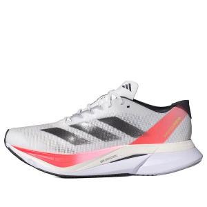 Кроссовки adizero boston 12 'white aurora solar red' Adidas, белый