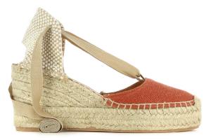 Эспадрильи Ernes на танкетке Camila'S, коричневый