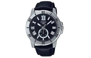 CASIO Часы Men Standard Series 45mm Black Watch, Black Dial