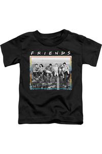 Футболка с коротким рукавом Friends "Обеденный перерыв" для малышей Gildan, черный