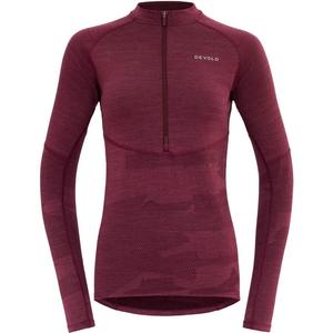 DEVOLD Функциональная велосипедная рубашка Standal Merino Shirt Zip Neck Wmn beetroot