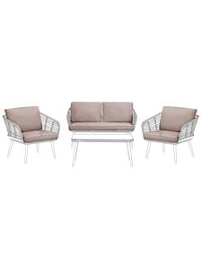 Beliani Комплект из 7 наволочек CORINTH бежевого цвета