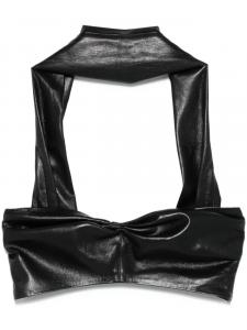 Nanushka топ без рукавов, черный