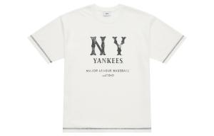 Футболка New York Yankees унисекс beige MLB, бежевый