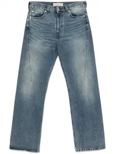 Джинсы с защипами Y/Project, синий