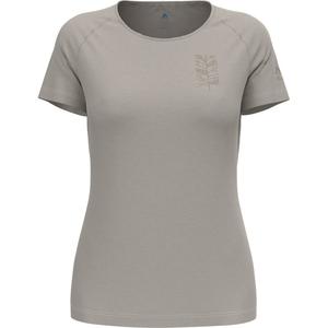 Футболка с круглым вырезом, s/s ascent p Odlo, серебряный