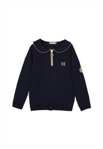 Толстовка ESCADA Girls Sweatshirt, Navy Blazer/Dark Blue