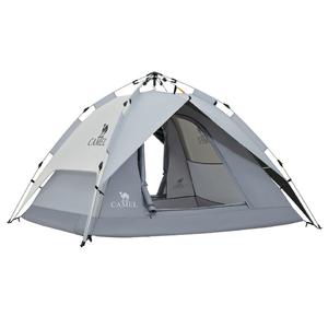 Палатка для кемпинга с автоматической установкой Pull Bow Pop Up Однокомнатная уличная CAMEL, серый