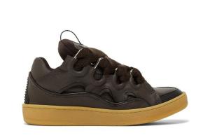 Кроссовки Lanvin Curb Sneakers Ebony, черный