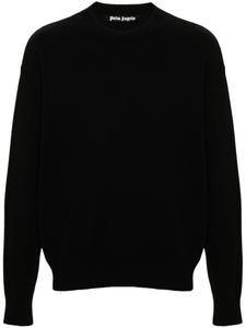 Palm Angels джемпер с монограммой, черный
