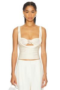 Делайла топ Lioness, белый