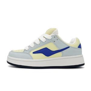 LIANGHUO Низкие женские кроссовки для скейтбординга, синие и желтые