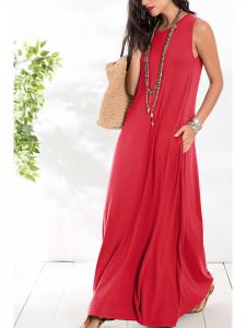 Длинное платье Milan Kiss, красный