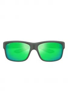 Солнцезащитные очки Southern Cross в прямоугольной оправе Maui Jim, зеленый