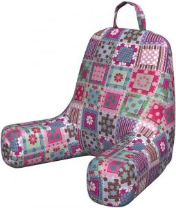 Наволочка для подушки для чтения Lunarable Cabin, яркая цветная, с ручной вышивкой, напоминающей старинное стеганое одеяло, мягкая набивная наволочка для кровати, маленький размер, многоцветная., Multicolor