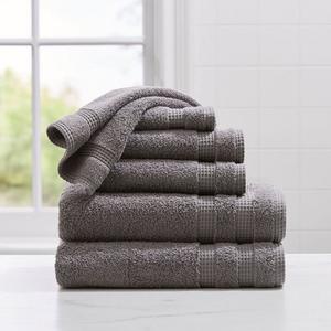 Набор быстросохнущих банных полотенец Brylanehome, 6 шт., вафельный набор BrylaneHome, цвет Light Gray