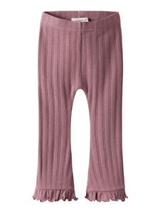 Lil'Atelier Леггинсы boot cut в оттенке dusky pink