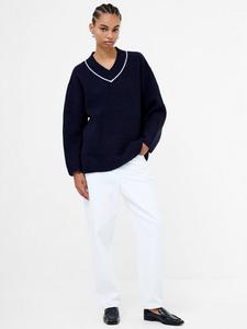 Джемпер Kezia с контрастной отделкой French Connection, Navy