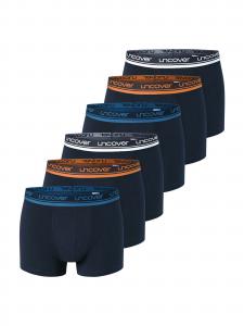 Uncover by SCHIESSER Боксеры 'Cotton Series' в темно-синем цвете